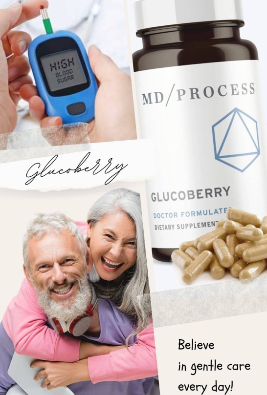 GlucoBerry blood sugar support supplement for healthy glucose levels